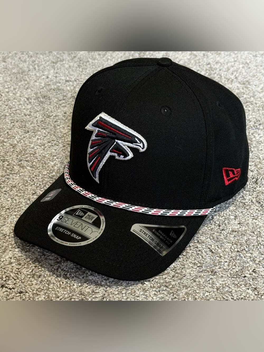 New Era Men's Atlanta Falcons Multi-Rope OTC 9SEVENTY stretch snapback hat